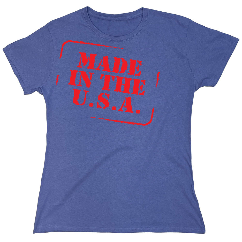 Funny T-Shirts design "Made In The U.S.A"