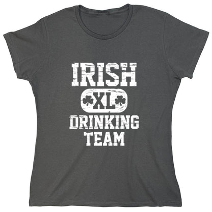 Funny T-Shirts design "Irish Xl Drinking Team"