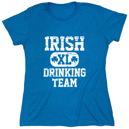 Funny T-Shirts design "Irish Xl Drinking Team"