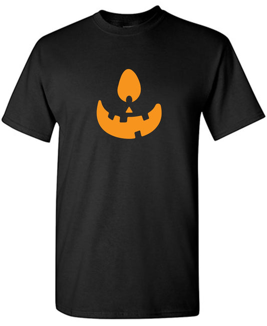 Pumpkin One Eye Tee - Funny Graphic T Shirts