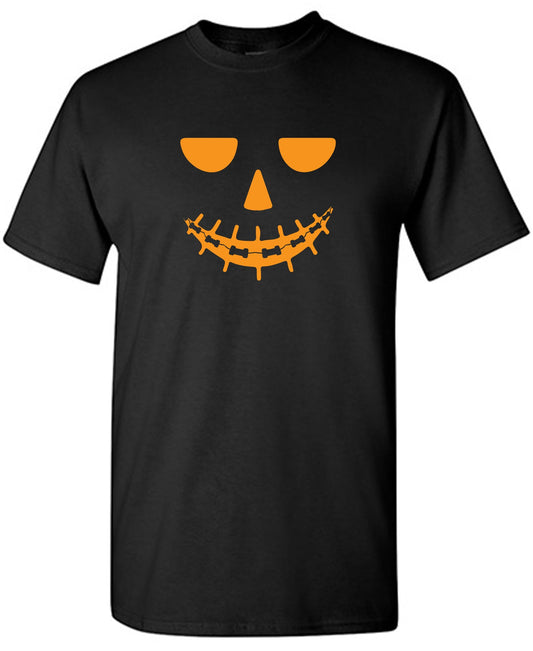 Funny T-Shirts design "Pumpkin Braces Tee"
