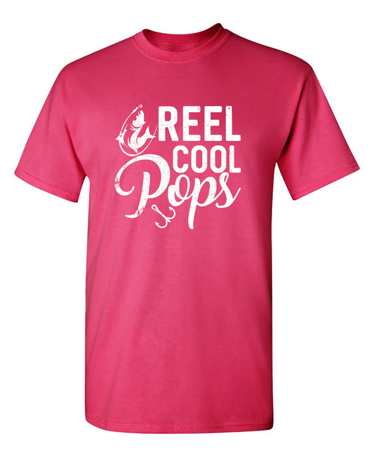 Reel Cool Pops Fathers Day Tee