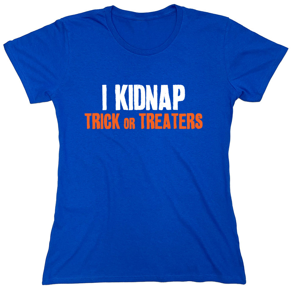 Funny T-Shirts design "i Kidnap Trick or Treaters"
