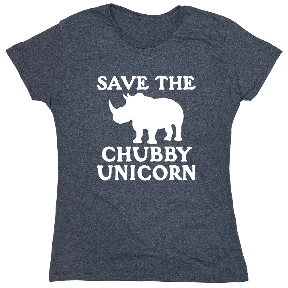 Funny T-Shirts design "Save The Chubby Unicorn"