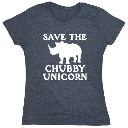 Funny T-Shirts design "Save The Chubby Unicorn"