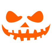 Teeth Pumpkin Emoticon