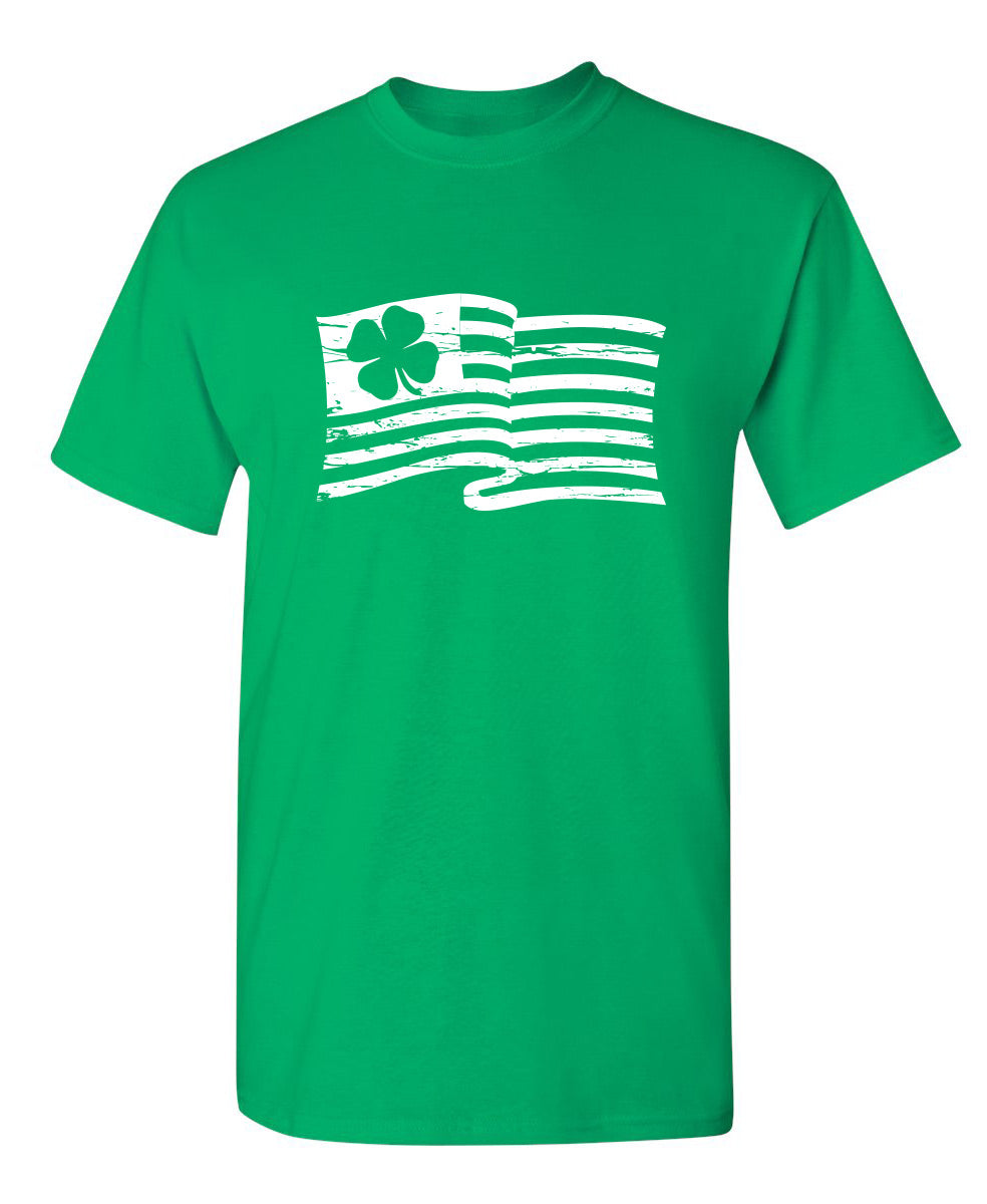 Irish American Flag - Funny T Shirts & Graphic Tees
