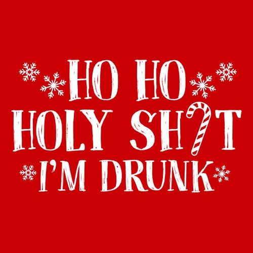 Ho Ho Holy Sh*t I'm Drunk - Roadkill T Shirts