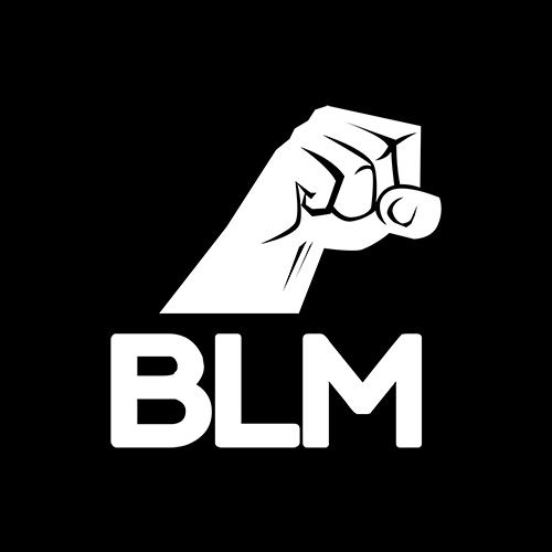 Funny T-Shirts design "BLM Fist"