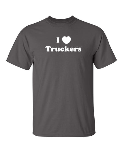 I Heart Truckers - Funny T Shirts & Graphic Tees