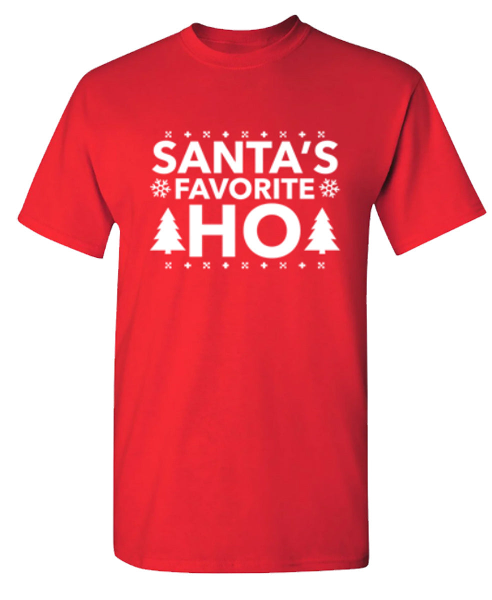 Santa's Favorite Ho - Funny T Shirts & Graphic Tees