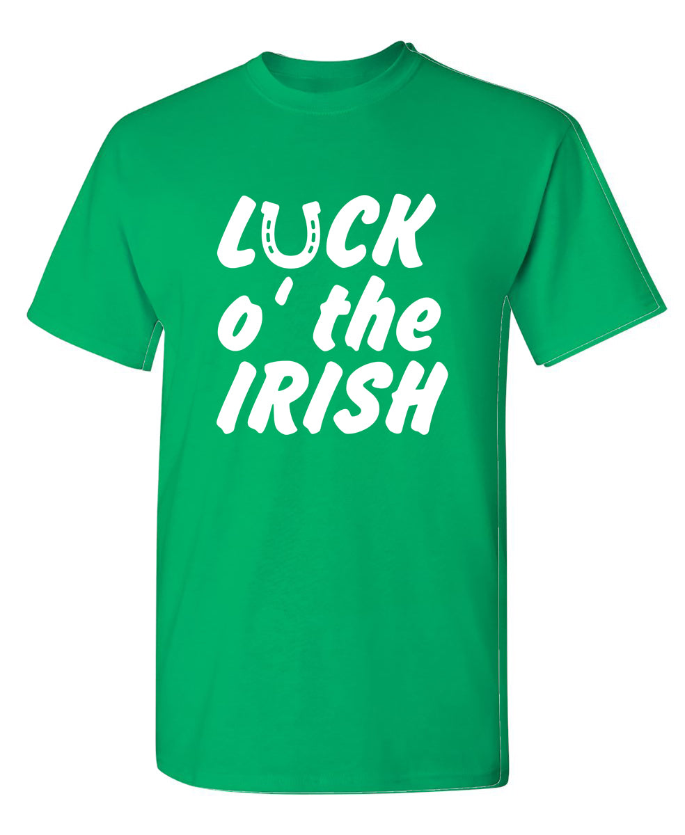 LUCK IRISH - Funny T Shirts & Graphic Tees
