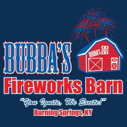 Bubba's Fireworks Barn Burning Springs T-Shirt