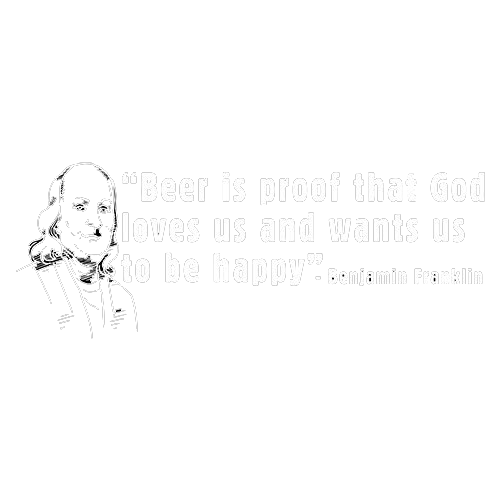 Funny T-Shirts design "Beer Is Proof That God Loves Us"
