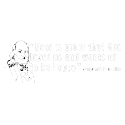 Funny T-Shirts design "Beer Is Proof That God Loves Us"