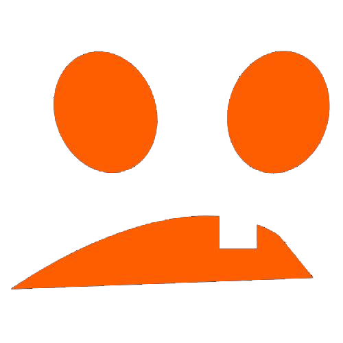 Goofy Pumpkin Emoticon