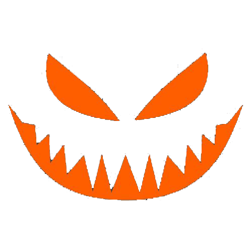 Mean Pumpkin Emoticon