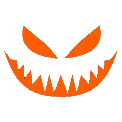 Mean Pumpkin Emoticon