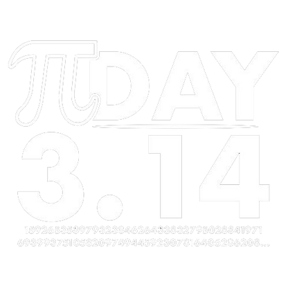 Pi Day 3.14 Numbers - Roadkill T Shirts