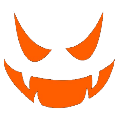 Vampire Pumpkin Emoticon